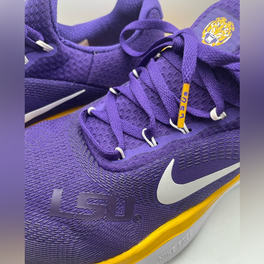 LSU Nike Free sneaker
